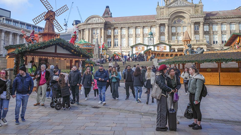 Birmingham Frankfurt Christmas Markets in Victoria Square